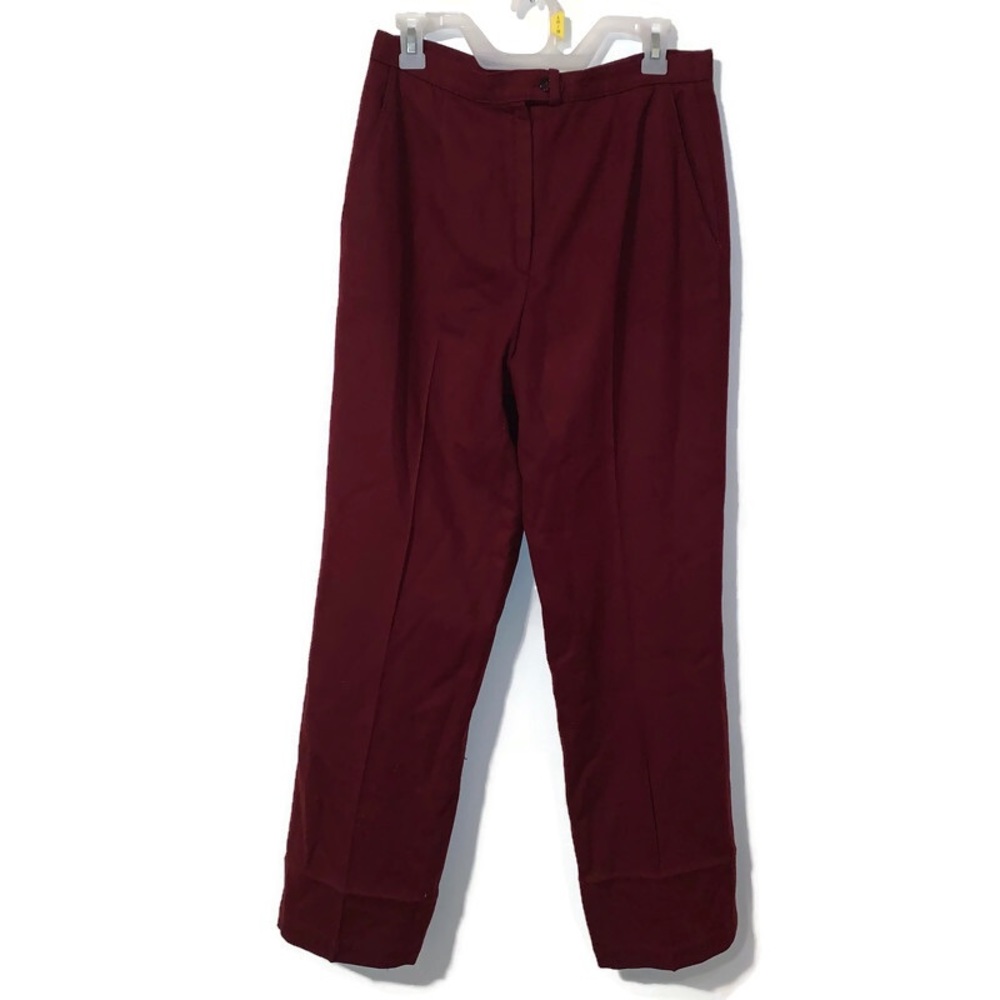 Vintage 70s Red Trouser Pants